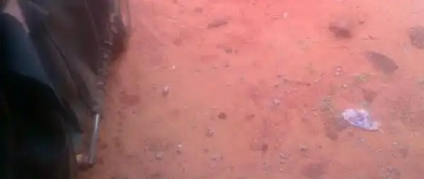 Graphic Photo: Motorcyclist Shot Dead In Asaba 